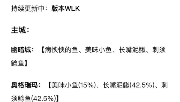 wow钓鱼